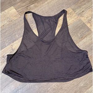 Lululemon sheer cropped tank